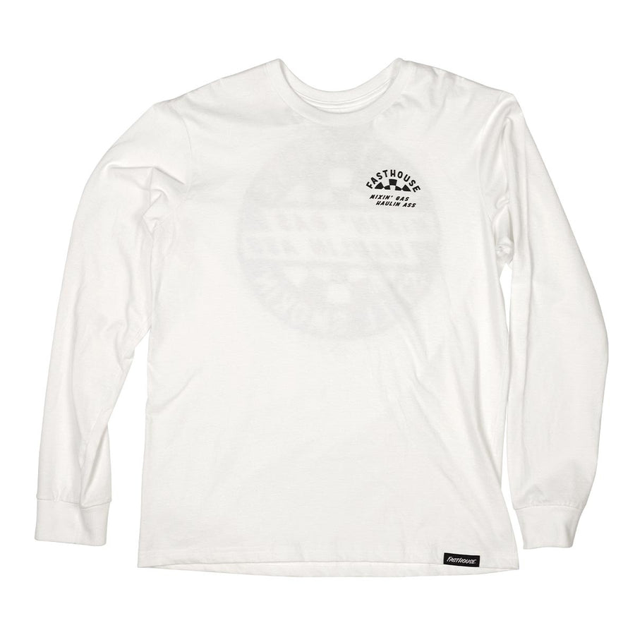 OIL BURNER LS TEE WHITE
