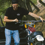 OIL BURNER SS TEE BLK