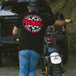 OIL BURNER SS TEE BLK 3X