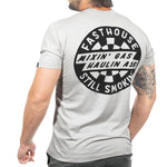 OIL BURNER SS TEE LT GRAY