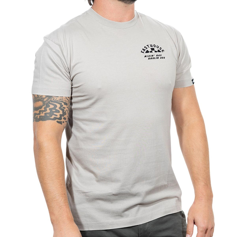 OIL BURNER SS TEE LT GRAY 3X