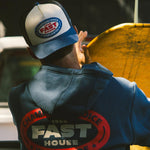 PETROL HAT CHALK/INDIGO OS