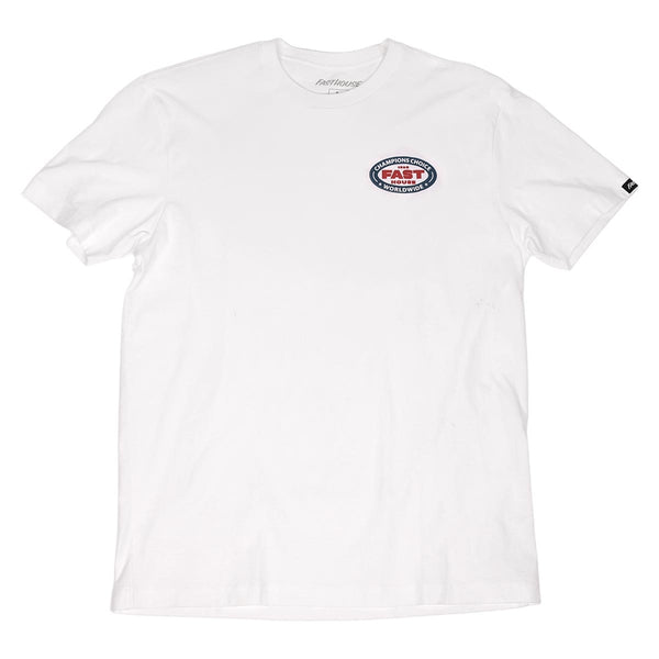 PETROL SS TEE WHITE