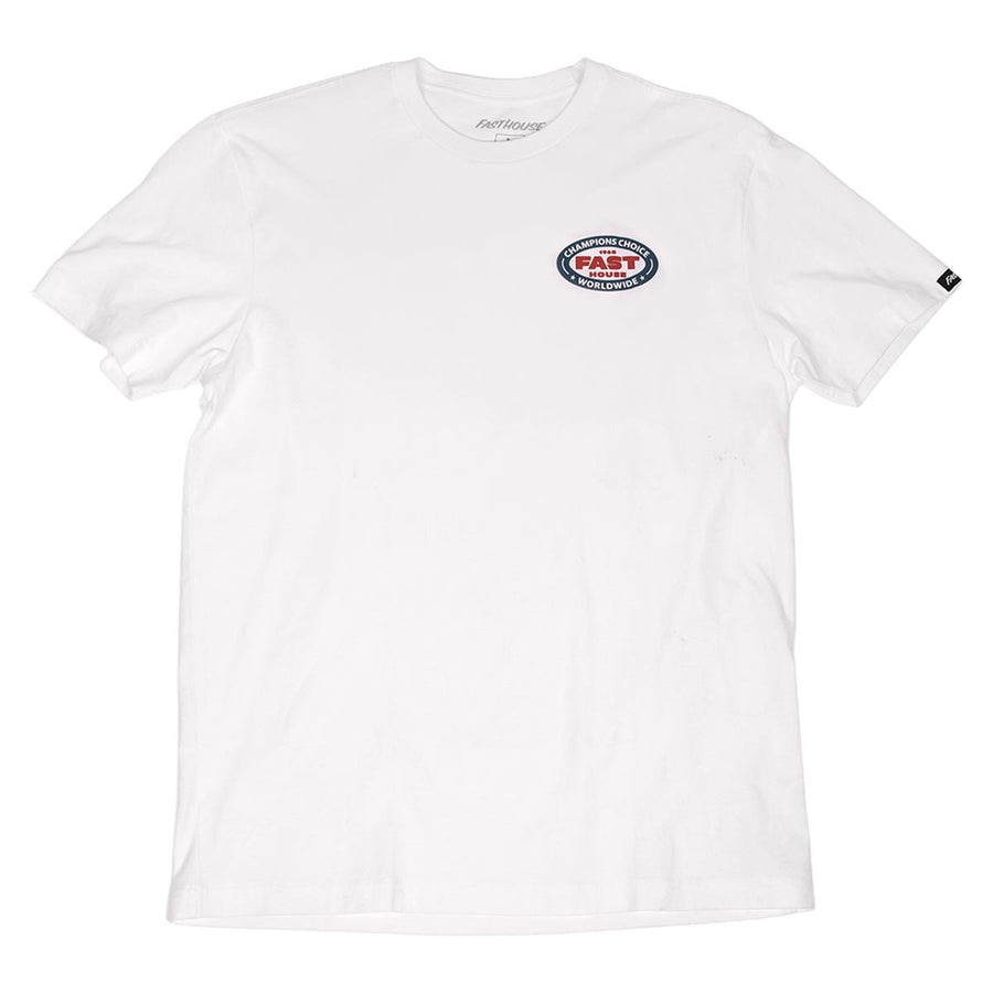 PETROL SS TEE WHITE