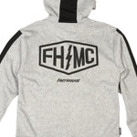 RAPID HOODZIP HTH GRY/BLK