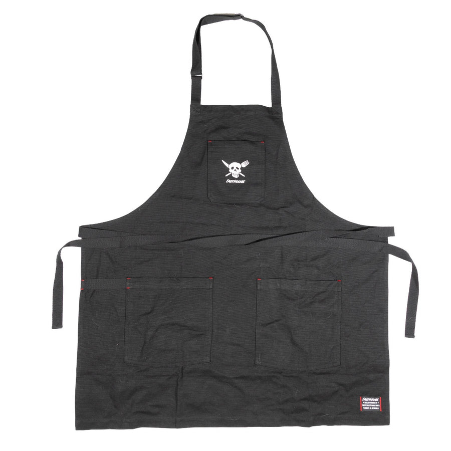 RUFUS CANVAS APRON BLK