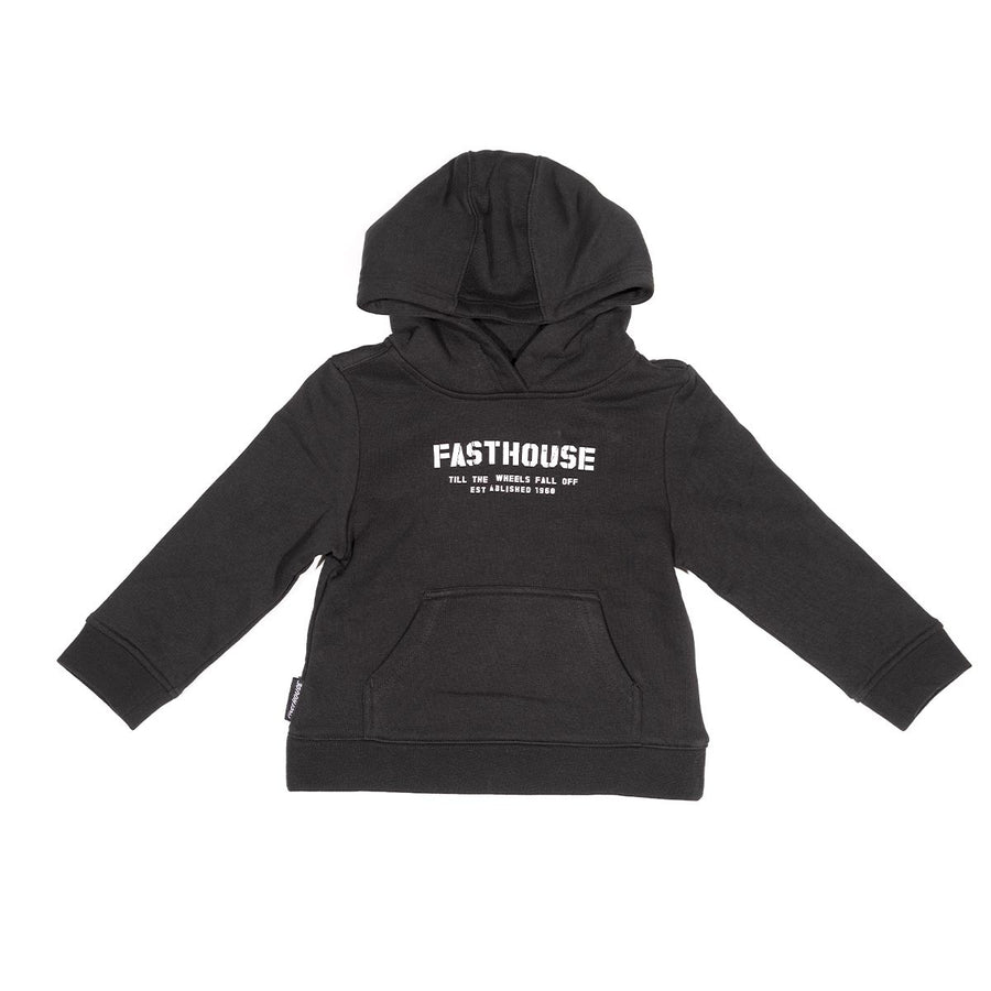 TD TORN HOODPULLOVER BLK 3T