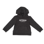 TD TORN HOODPULLOVER BLK 4T