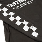 TORN LS TEE GRAPH BLK 3X