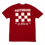 TORN SS TEE CARDINAL