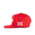 YT TORN HAT RED OS