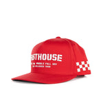 YT TORN HAT RED OS