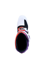 TECH 7 BOOTS PRPL/WHT/DK BLUE/RED FLUO 12