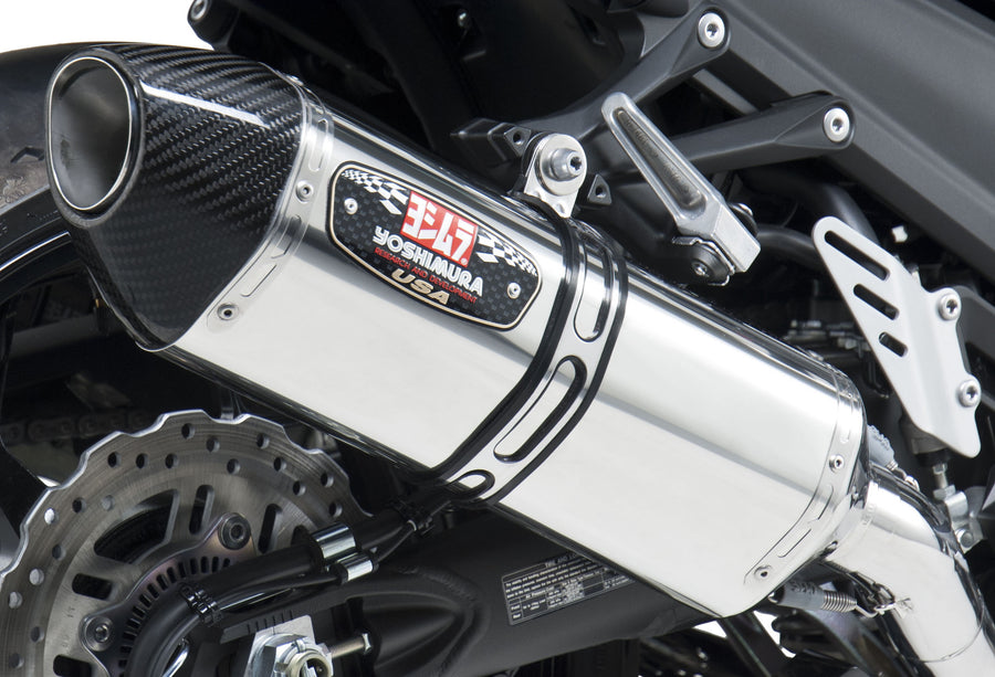 EXHAUST RACE R-77 SLIP-ON SS-SS-CF DUAL | 1414020520