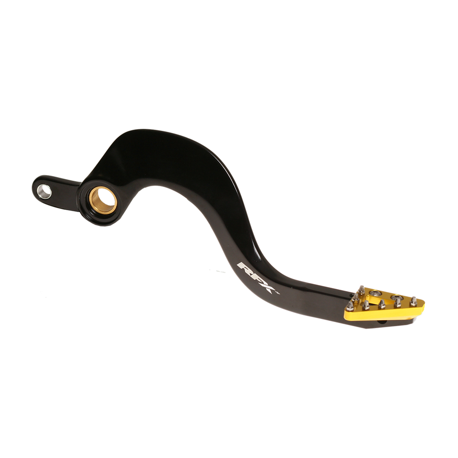 REAR BRAKE PEDAL HARD ANO YELLOW SOLID-TIP SUZ | FXRB 30201 99YL