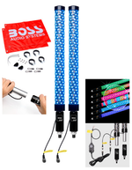Bluetooth 2" FAT LED Whip