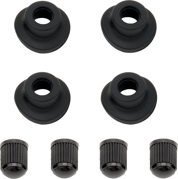 VALVE STEM GROMMETS & CAPS