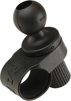 1" BALL HANDLEBAR BASE FITS 7/8" - 1 1/8"