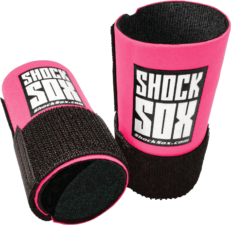 SHOCK SOX  4"C  PINK CONVENTIONAL FORKS
