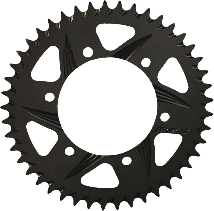 REAR F5 SPROCKET ALUMINUM 42T-525 BLK HC SUZ/TRI