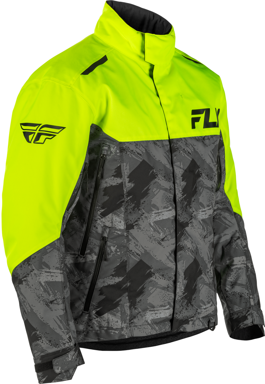 YOUTH SNX PRO JACKET HI-VIS/BLACK YXS