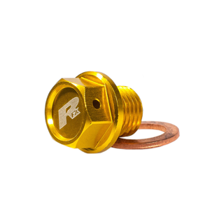 MAGNETIC DRAIN BOLT YELLOW SUZ | FXDB 30100 99YL