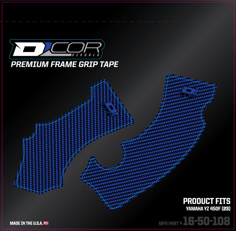 FRAME GRIP TAPE BLUE YZ 450F | 16-50-108