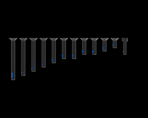 RPLC SCREW SET PRO BLACK V2