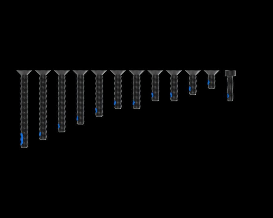 RPLC SCREW SET PRO BLACK V2