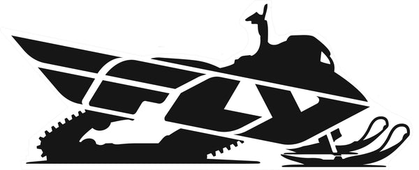 SNOW TRAILER STICKER 45" | FLY SNOW 45" TRAILER