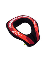 SEQUENCE YOUTH NECK ROLL RED FLUO/MET RED/WHT SM/MD