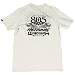 805 LAND & SEA TEE GRY