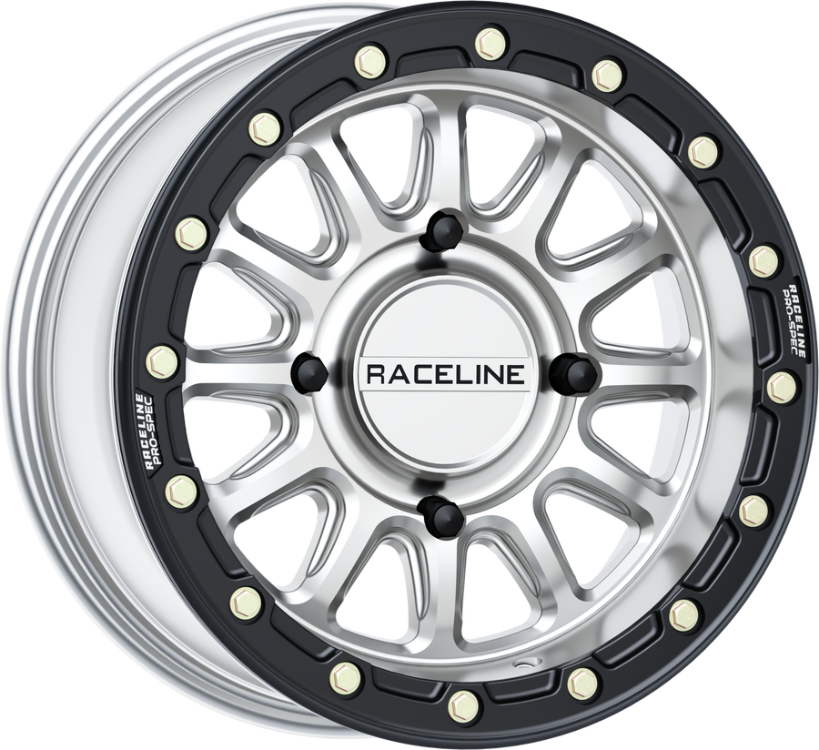 ALPHA HYPER WHEEL 4/156 HYPER SILVER/BLK 15X7 (+10MM) | A14SB-57056+10