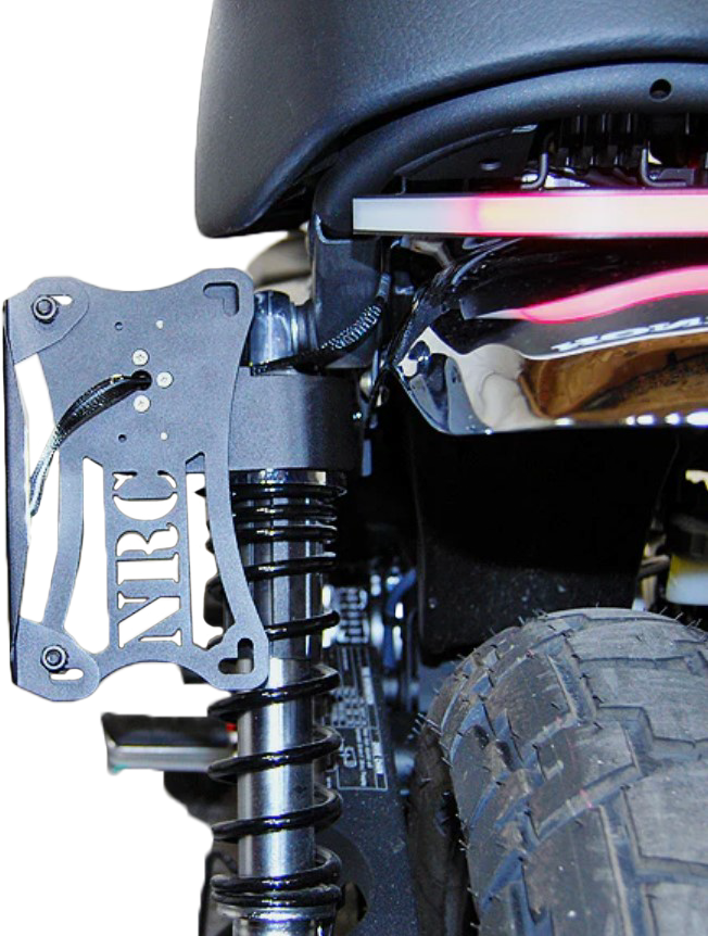 SIDE MOUNT LICENSE PLATE HON | MONKEY-SIDE