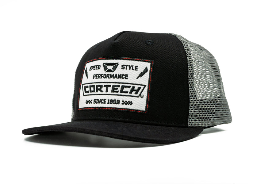 CT PATCH TRUCKER HAT BLK/GRY