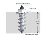 3/4"-18MM SHOULDER SCREW STUDS QTY 200