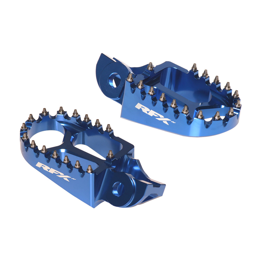 FOOTPEGS BLUE HUSQ | FXFR 70300 99BU