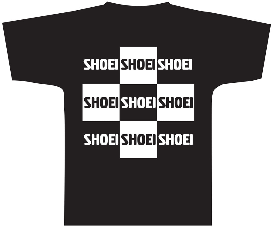 SHOEI CHECKERS TEE BLACK