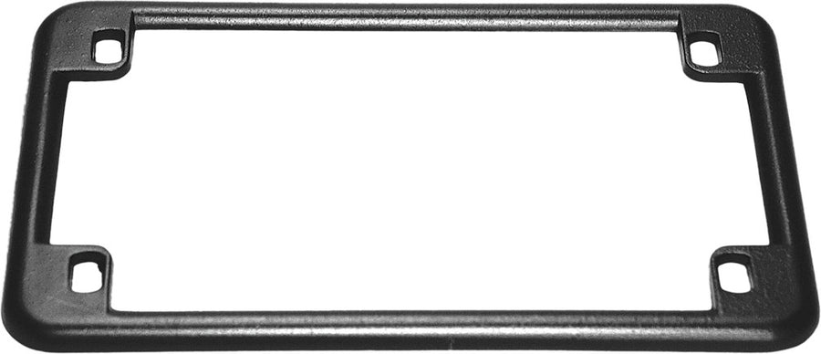LICENSE FRAME BLACK 4 1/8" X 7 1/4"