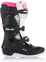 TECH 3 STELLA BOOTS BLACK/WHITE/PINK