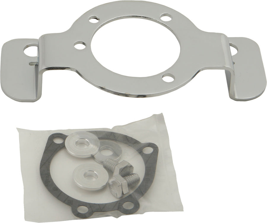 CARB SUPPORT BRACKET ONLY CHROME XL 88-90 | 120241