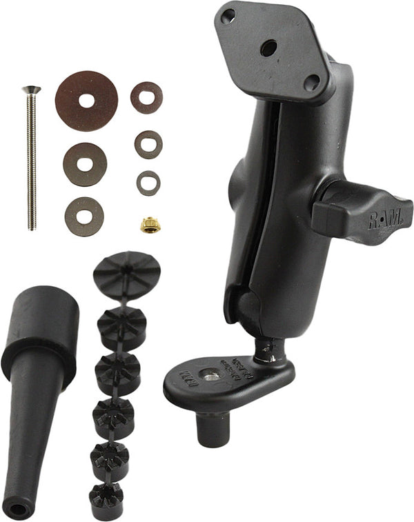 FORK STEM DOUBLE SOCKET ARM W/DIAMOND BASE ADAPTER
