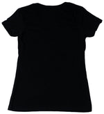 NORU LOGO SS V TEE BLACK