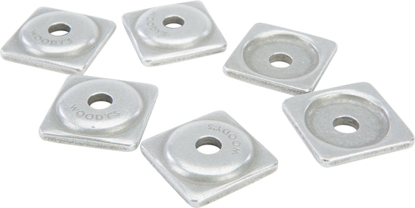 DIGGER SUPPORT PLATE SQUARE ALUM. 6/PK