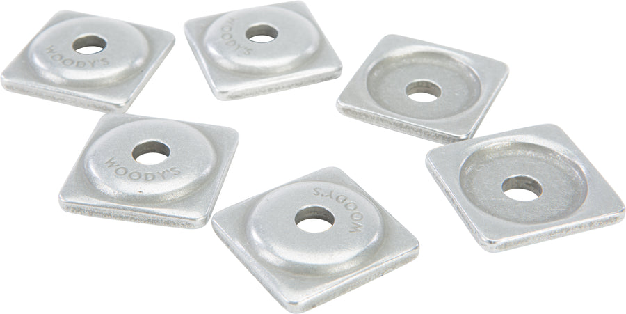 DIGGER SUPPORT PLATE SQUARE ALUM. 6/PK