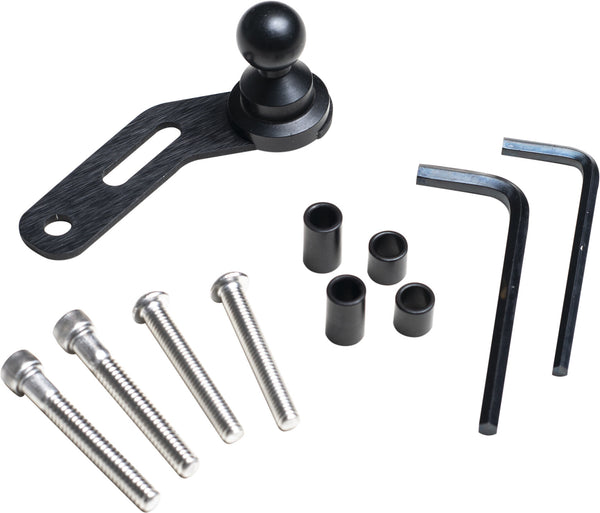 5G CONTROL MOUNT METRIC/V-TWIN BLACK | 5-31001