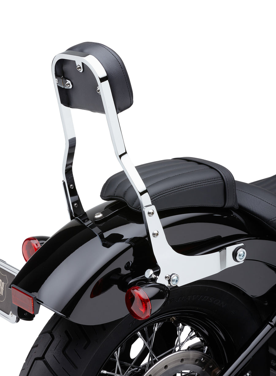 SHORT SISSY BAR CHROME FLST/C/N/S/SC 00-17 | 602-1204