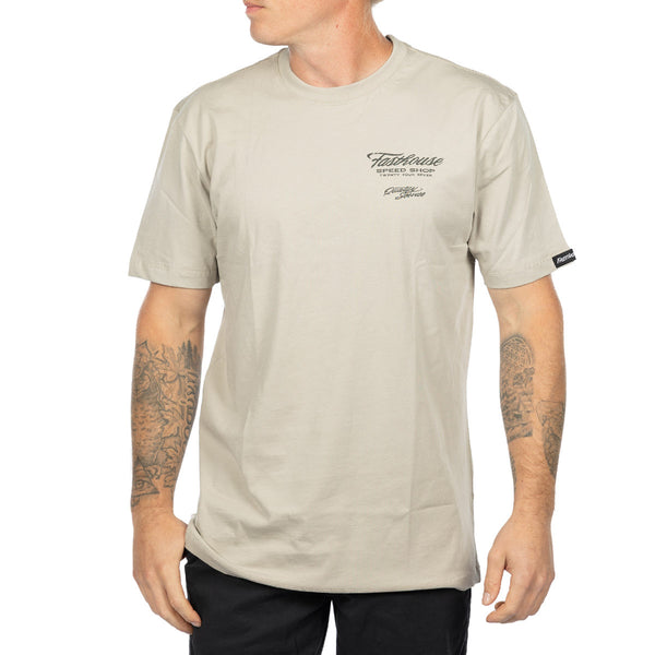 DRIVE TEE LIGHT GRAY 3X