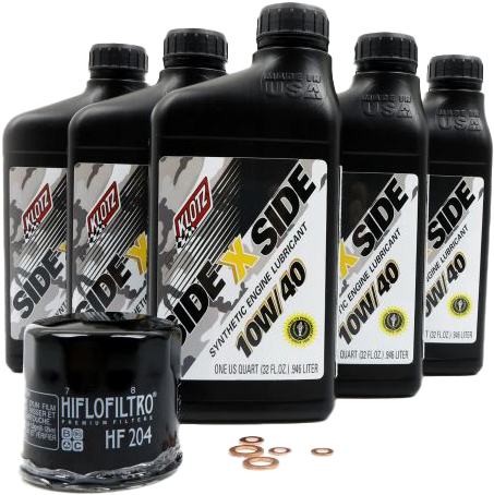 SIDEXSIDE OIL CHANGE KIT 10W40 /W OIL FILTER YAM | KU-106