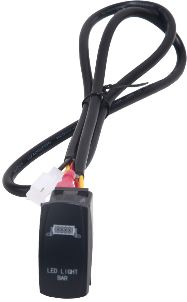 EZ HARNESS STANDARD ROCKER SWITCH WITH HARNESS LIGHT BAR